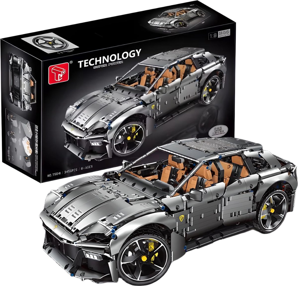 TGL T5041 | Purosangue | 3456 onderdelen | Schaal 1/8